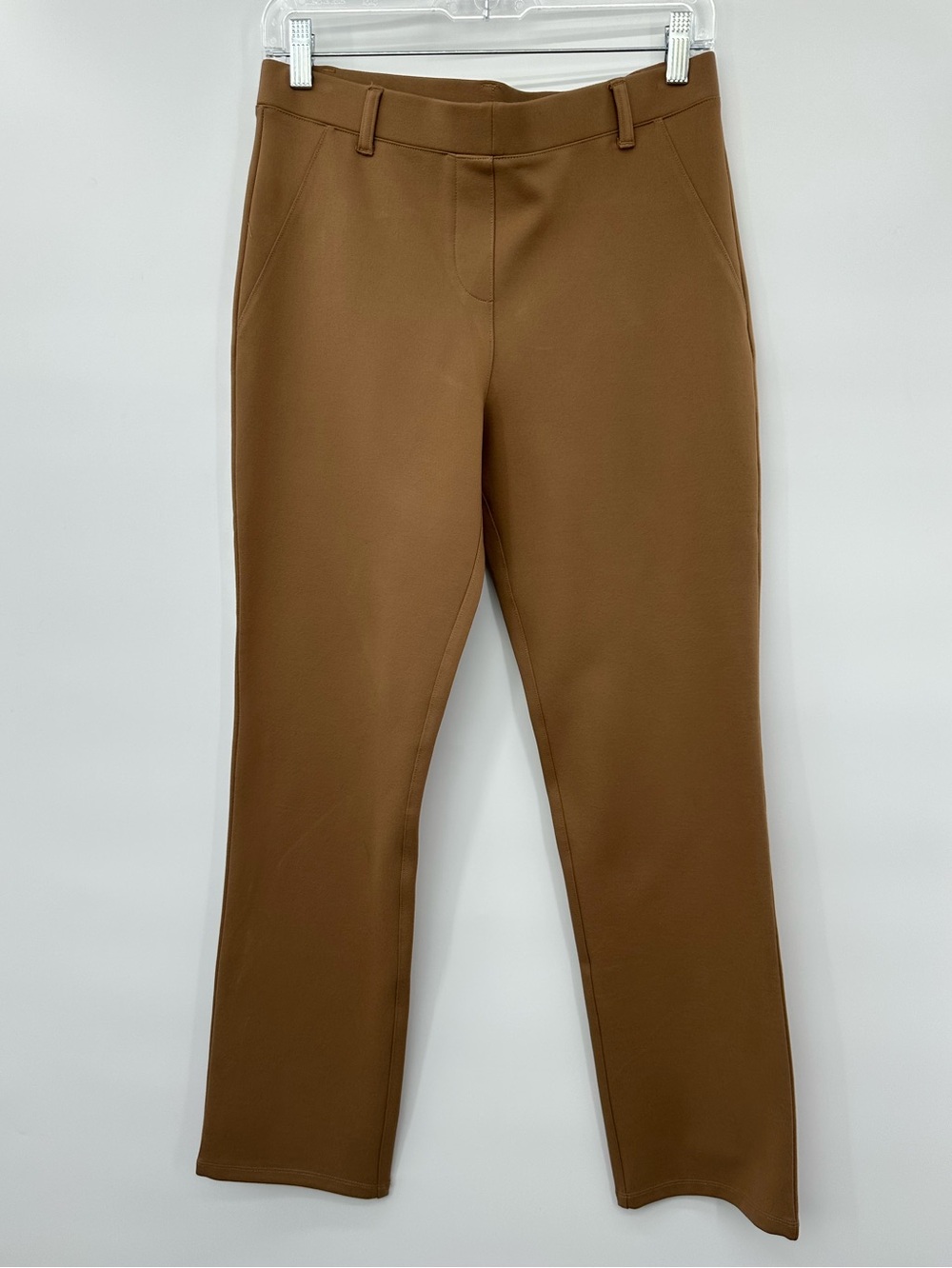 Quince Camel Color Straight Ponte Pants size M - Picture 2 of 9
